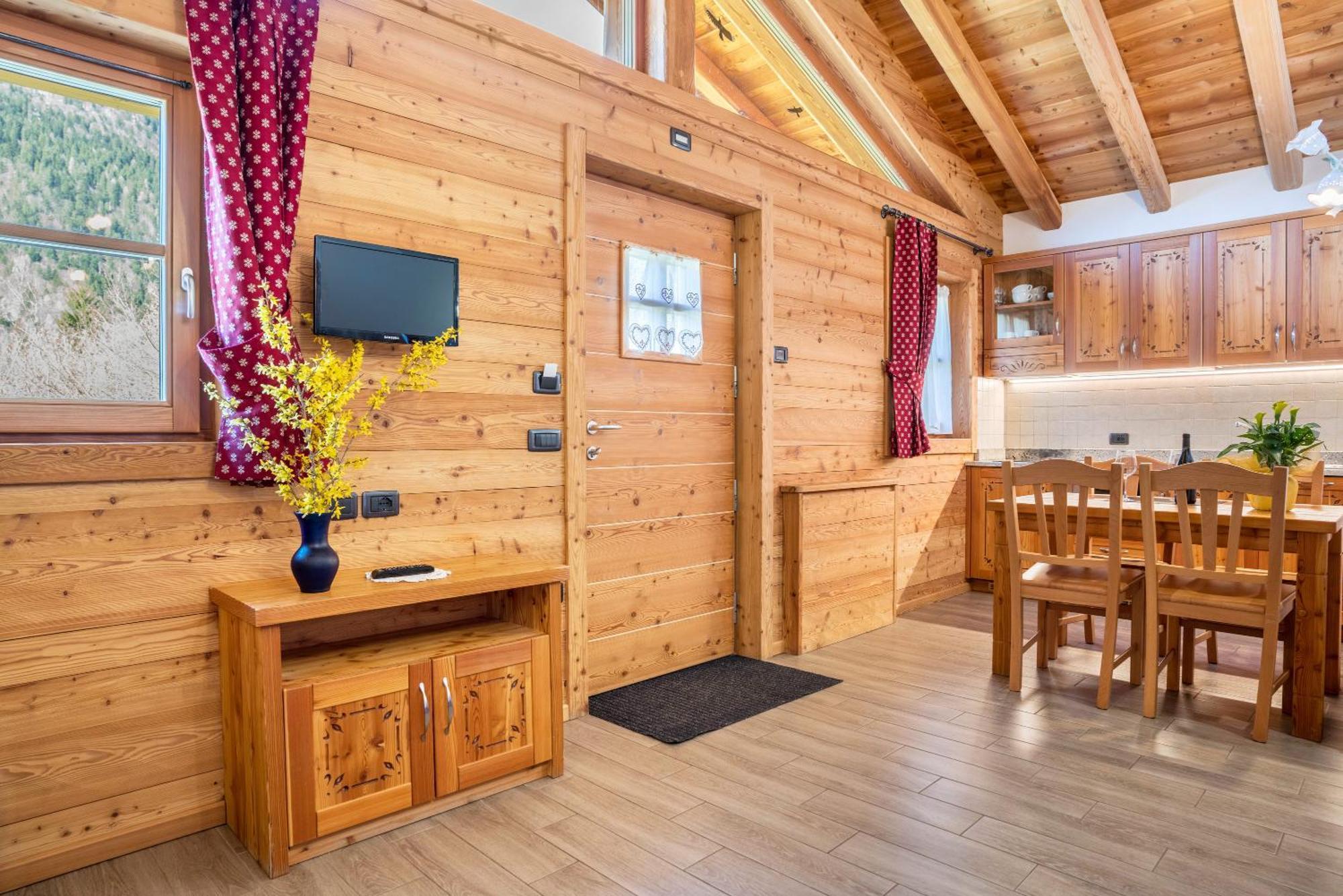 Chalet Camping Fae 1 Madonna Extérieur photo