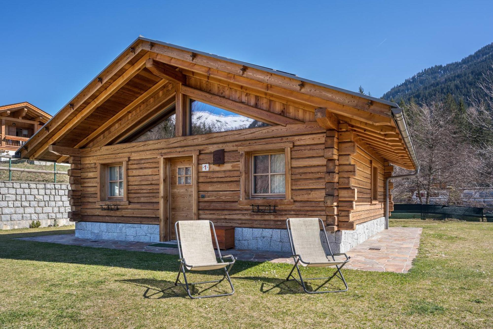 Chalet Camping Fae 1 Madonna Extérieur photo